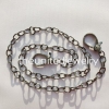 Pave Diamond Lobster Lock Link Chain Necklace Jewelry