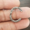 Pave Diamond Charm Holder