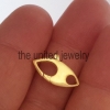 Yellow Gold Plating Sterling Silver 925 Clasp Lock Jewelry Wholesale