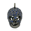925 Sterling Silver Skull Charms Pendant Jewelry