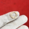 Pave Diamond Round Snap Lock, 925 Silver Diamond Snap Clasp Lock, Findings Connector Snap Lock, Wholesale Diamond Silver Snap Lock Jewelry