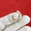 Natural Diamond Silver Round Enhancer, Charms Holder, Round Link Lock, Silver Round Enhancer, Round Connector, Enhancer Push Lock