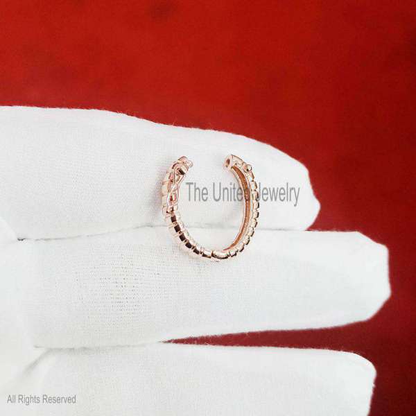 925 Sterling Silver Bracelet Clasp Lock Jewelry, Silver Yellow Gold Plating Push Lock, Silver Snap Lock, Enhancer Lock, Push Lock Jewelry, Snap Lock Jewelry - Image 2