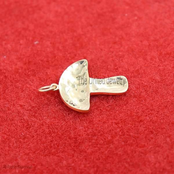 Enamel Handmade Magic Multi Gemstone Mushroom Sterling Silver Pendant Necklace, Enamel Mushroom Pendant - Image 5