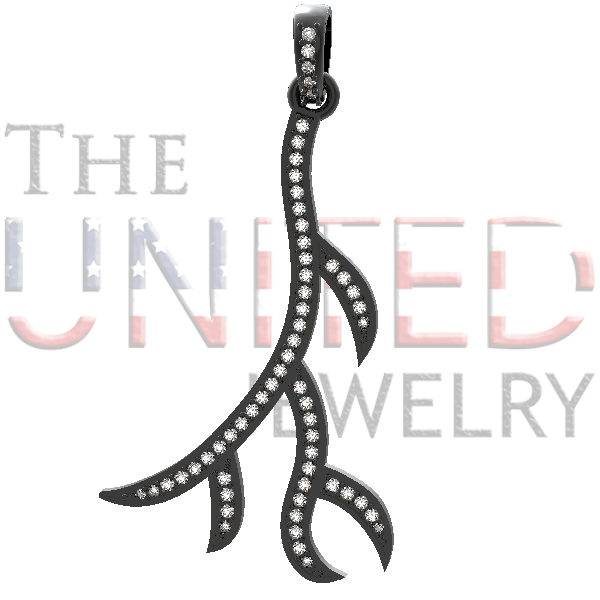Wholesale Pave Diamond Sterling Silver Leaf Charm Pendant, Diamond leaf Charm, Wholesale Silver Diamond leaf Charm Pendant Jewelry