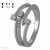 Pave Diamond Handmade 925 Sterling Silver Black Rhodium Ring Jewelry