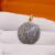 Round Pave Diamond Disc Pendant Necklace In Silver, Chunky Statement Designer Pave Diamond Pendant Necklace Gold Plated