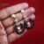 Natural Pave Diamond Sterling Silver Black Onyx Designer Dangle Earrings, Silver Earrings, Diamond Silver Designer Earrings Jewelry