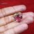 925 Sterling Silver Pave Diamond With Pink Tourmaline Designer Handmade Ring Jewelry For Women’s
