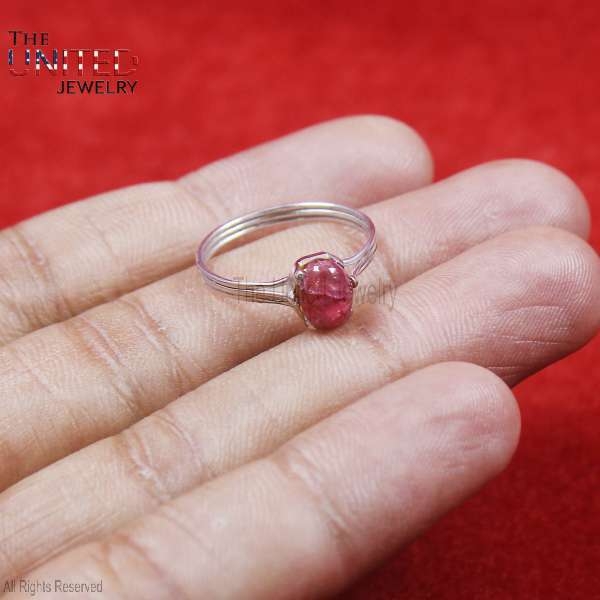 925 Sterling Silver Handmade Gemstone Ring Jewelry For Women’s