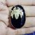 925 Sterling Silver Black Onyx With Pave Diamond Spider Handmade Ring Jewelry For Women’s