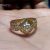 925 Sterling Silver Handmade White Baguette With Pave Diamond Designer Ring Jewelry For Women’s