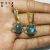 925 Sterling Silver Pave Diamond With Labradorite Handmade Designer Dangle Earrings For Women’s
