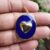 Turquoise Enamel Handmade Heart Pendant, 925 Sterling Silver Heart Pendant, Enamel Heart Pendant, Silver Heart Charm Jewelry