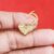 Sterling Silver Natural Pave Diamond Heart Shape Both Side Diamond Padlock Jewelry, Diamond Padlock, Heart padlock