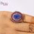925 Sterling Silver Tanzanite Ring Jewelry, Diamond Finger Ring, Tanzanite silver Ring, Silver Ruby Ring, Women’s Ring