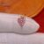 14k Gold Heart Charm, 14K Ruby Heart Pendant, 14k Gold Ruby Heart Necklace, Heart Charms, Handmade Gold Ruby Heart Charm