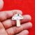 Enamel Handmade Magic Multi Gemstone Mushroom Sterling Silver Pendant Necklace, Enamel Mushroom Pendant