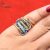 925 Sterling Silver Diamond Connector With Multi Stone Five Band Ring Jewelry For Women’s