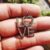 925 Sterling Silver Pave Diamond LOVE Alphabet Charm Pendant Fashion Pendant, Handmade LOVE Diamond Charm Pendant