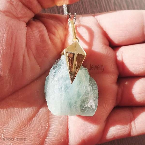 925 Sterling Silver Flourite Pendant For Women, Flourite Pendant, Silver Flourite Pendant, Handmade Sterling Silver Flourite Charm Pendant Jewelry