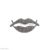 925 Sterling Silver Lips Charm Pendant Jewelry, Handmade Silver Pave Diamond Lips Charm Pendant, Lips Charm Pendant