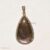 925 Sterling Silver Pear Shape Labradorite Charm, Labradorite With Diamond Charm, Labradorite Charm, Handmade Labradorite Diamond Charm Jewelry