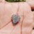 925 Sterling Silver Pave Diamond Leaf Charm Pendant, Silver Leaf Charm, Pave Diamond Leaf Charm Pendant, Handmade Diamond Silver Leaf For Women’s