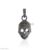 Skull Design Pave Diamond 925 Sterling Silver Pendant Vintage Jewelry, Diamond Skull Charm, Silver Diamond Skull Pendant Jewelry