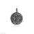 Pave Diamond Moon Charm, 925 Sterling Silver Moon Charm, Handmade Sterling Silver Pave Diamond Moon Charm Pendant Jewelry