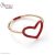925 Sterling Silver With Enamel Color Handmade Heart Ring Jewelry For Women’s