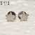 925 Sterling Silver Pave Diamond Star Studs Earrings For Women