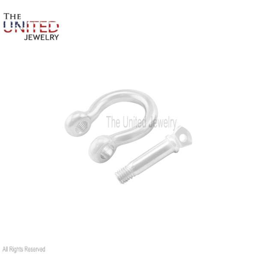 Handmade Shackle Lock, Silver Shackle Lock, Shackle Clasp Lock Jewelry, Sterling Silver Shackle Lock, Shackle Jewelry, Lock Jewelry